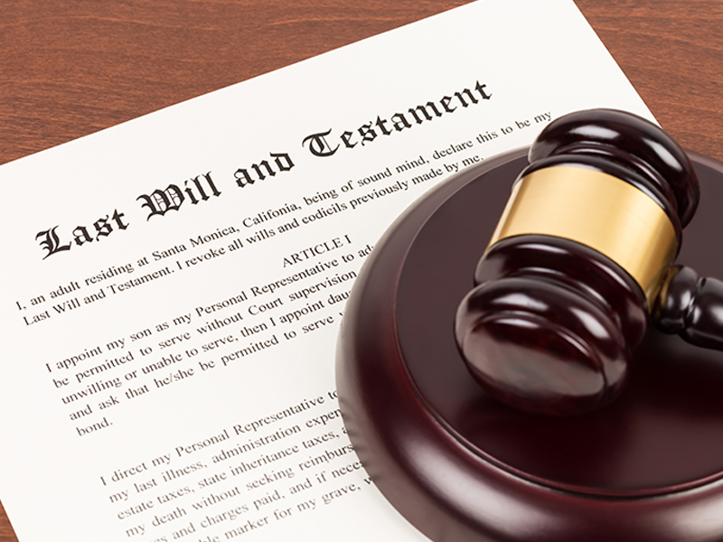 TESTAMENTARY DISPOSITIONS